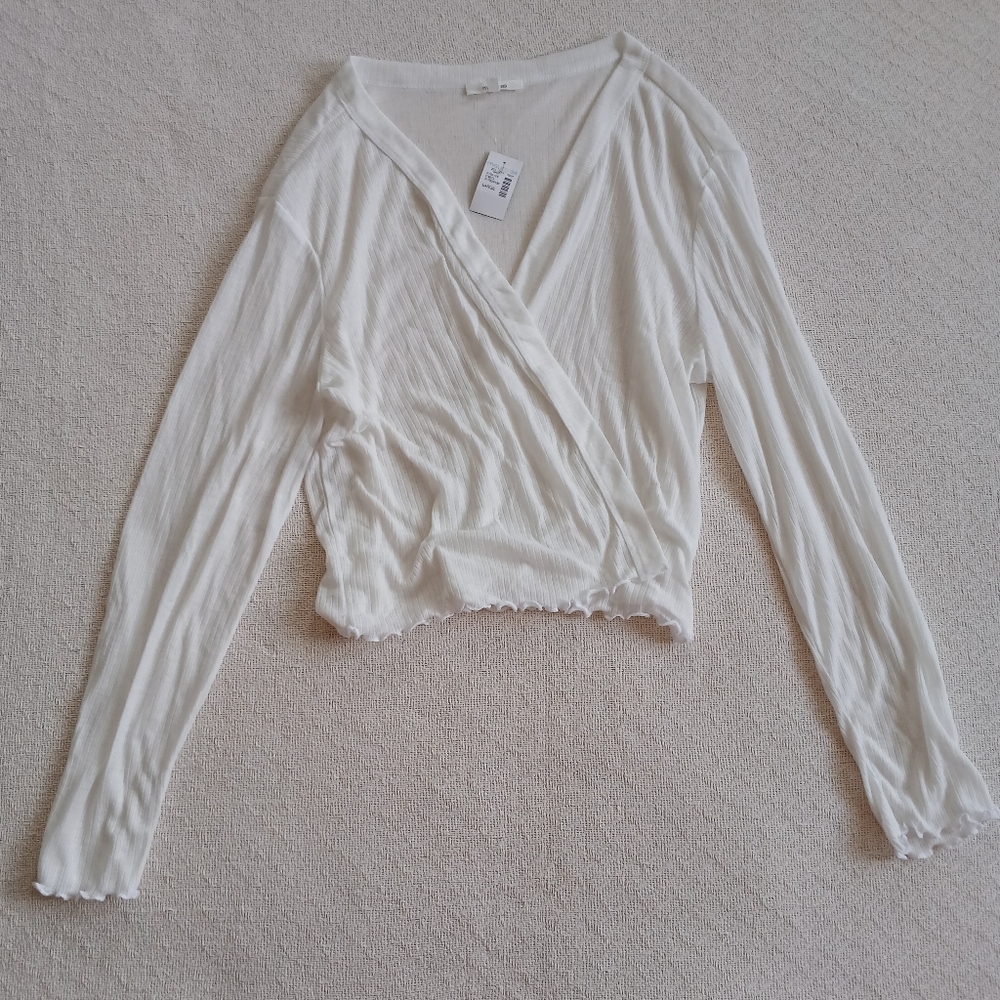 maurices ♡ open cardigan sweater cover white lightweight summer